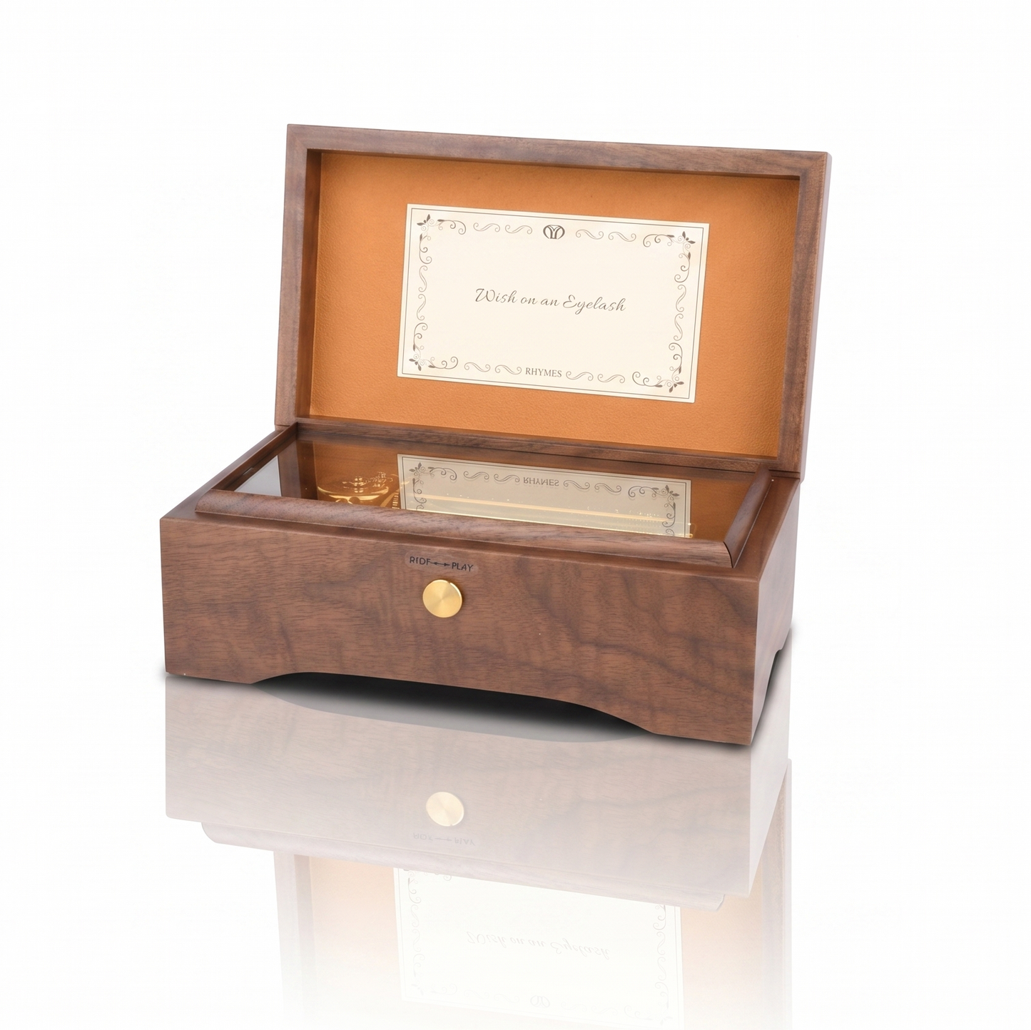 50-Note Walnut Music Box